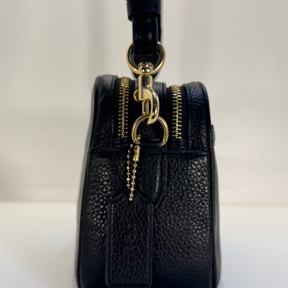 COACH TWO Jes Crossbody Bags One Black AND One Cream Both have a Strap - Picture 15 of 16